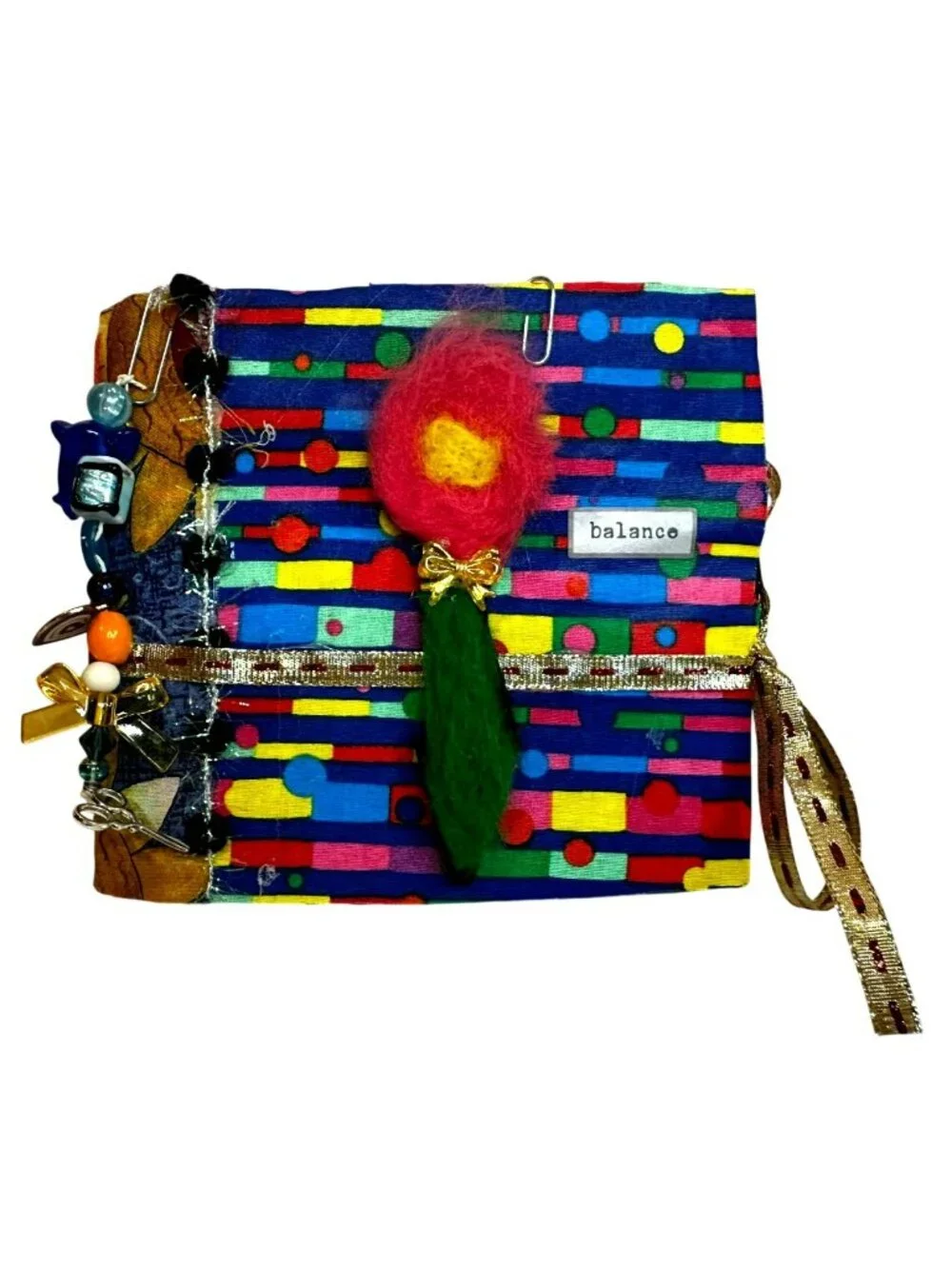 Mini Junk Journal OOAK Scrapbooking Journaling Handmade Book Inner Child